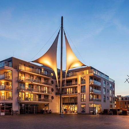 Apartmenthaus Hafenspitze Ap 5 - "Am Yachthafen 5" - Blickrichtung Offenes Meerstrandpromenade Eckernförde Eksteriør bilde