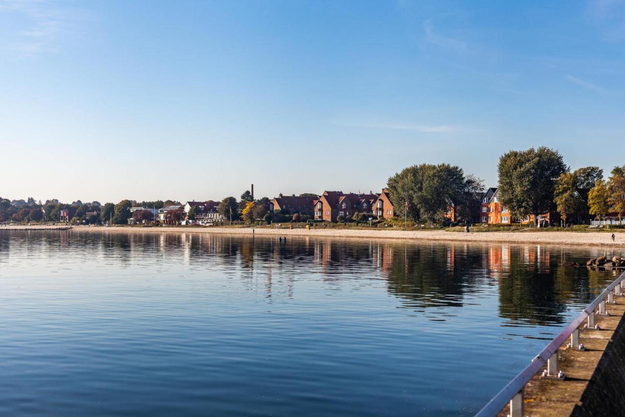 Apartmenthaus Hafenspitze Ap 5 - "Am Yachthafen 5" - Blickrichtung Offenes Meerstrandpromenade Eckernförde Eksteriør bilde